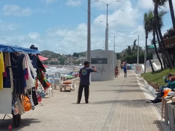Ordenamento da orla da Praia de Ponta Negra foi pauta de audiência nesta quinta-feira — Foto: Divulgação/MPRN