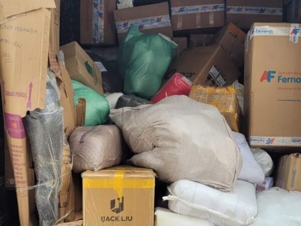 R$ 1,3 milhão em mercadorias ilegais são apreendidas no RN — Foto: Divulgação/Sefaz