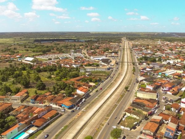 Cidade de Goianinha, na região metropolitana de Natal — Foto: Prefeitura/Divulgação