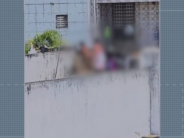 Vídeo com as agressões foi entregue à Polícia Militar ainda no sábado. — Foto: Reprodução/Inter TV Cabugi