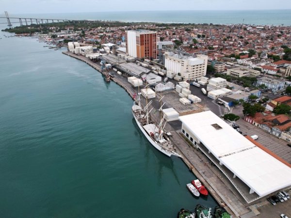 Porto de Natal, no bairro Ribeira (Arquivo) — Foto: Sandro Menezes/governo do RN