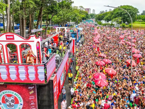 São Paulo (SP), 28/02/2024 - Bloco de rua de carnaval. Foto: Prefeitura SP/Divulgação