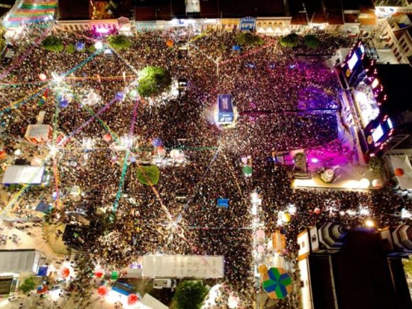 Abertura do São João de Assu 2025 reuniu público de 40 mil pessoas — Foto: Divulgação/Prefeitura de Assu