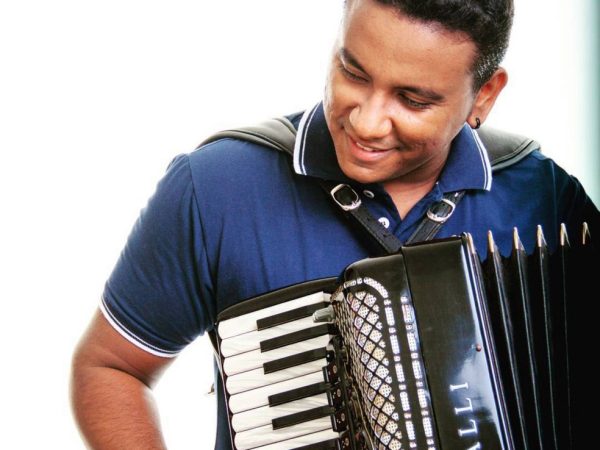 Lamoniê venceu etapa da Batalha dos Sanfoneiros do RN1 — Foto: Cedida