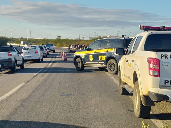 Acidente aconteceu na manhã desta segunda (23) em Mossoró — Foto: Reprodução