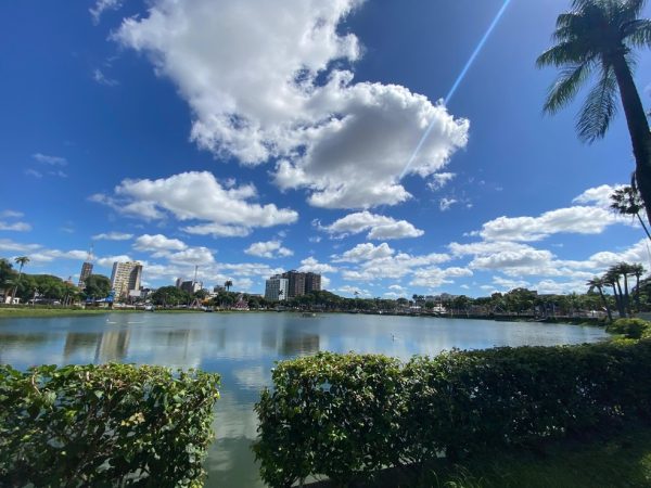 Parque Solon de Lucena, no Centro de João Pessoa — Foto: Grace Vasconcelos/g1