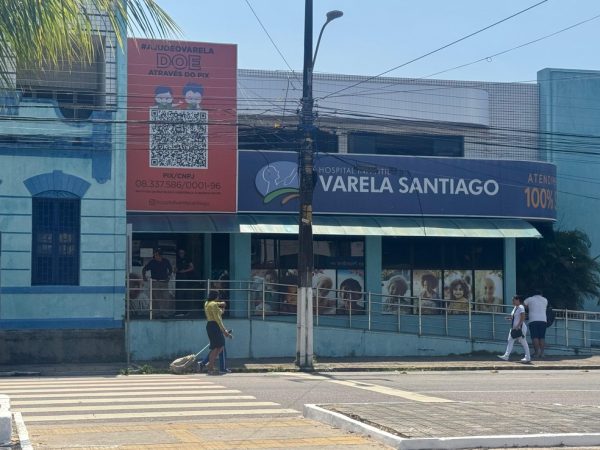 Hospital Infantil Varela Santiago em Natal — Foto: Sérgio Henrique Santos/Inter TV Cabugi