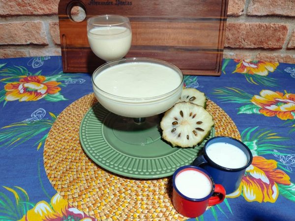 Mousse de graviola — Foto: Divulgação