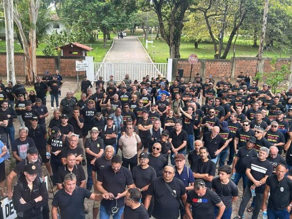 Policiais civis, penais e militares fazem novo protesto em João Pessoa — Foto: Aspol-PB