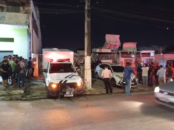 Empresário é morto a tiros em concessionária de carros, na Grande João Pessoa — Foto: Hebert Araújo/TV Cabo Branco