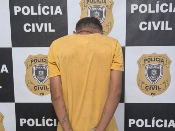 Homem é preso suspeito de tentar estuprar a própria mãe, em Solânea, PB — Foto: Divulgação/Polícia Civil da Paraíba