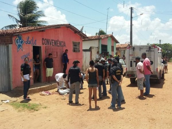 Em dois dias, 15 pessoas foram assassinadas em Ceará-Mirim, cidade da Grande Natal (Foto: Mirella Lopes/Inter TV Cabugi)