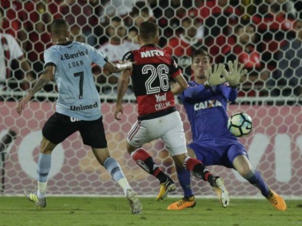 Luan fez o gol da vitória do Grêmio sobre o Flamengo - Alexandre Cassiano