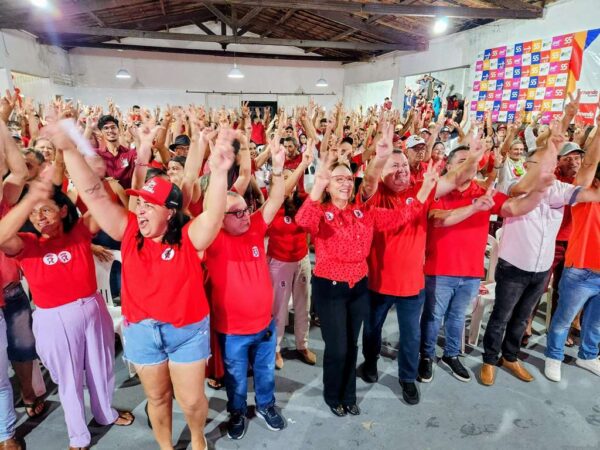 Presidente estadual do PSD e senadora Zenaide Maia intensifica o fortalecimento do partido no RN. — Foto: Divulgação